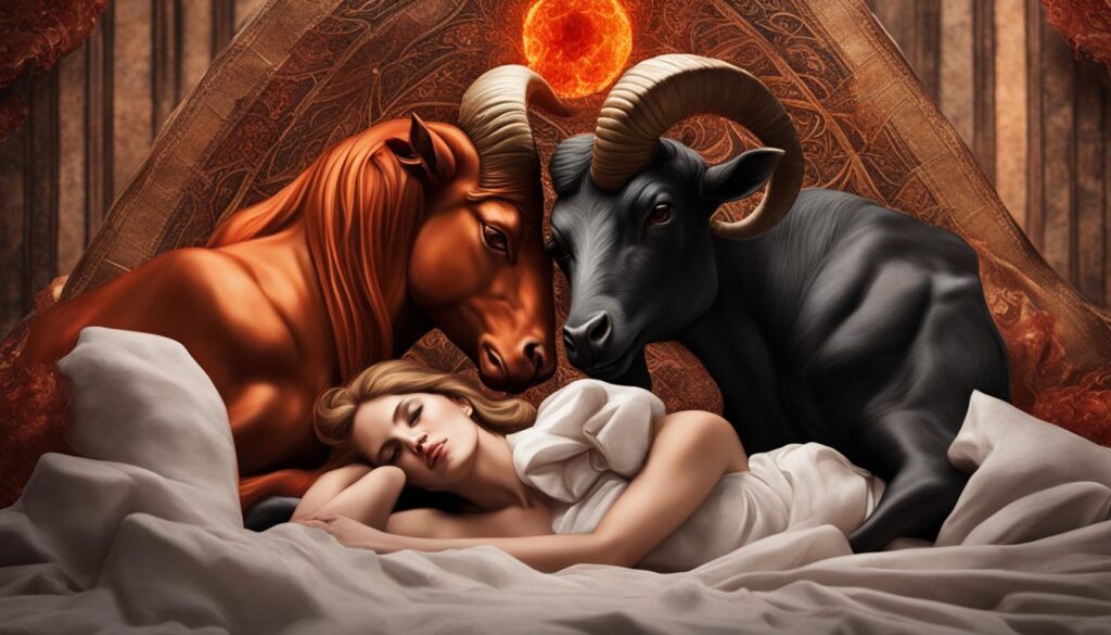 Taurus and Aries Compatibility in Bed