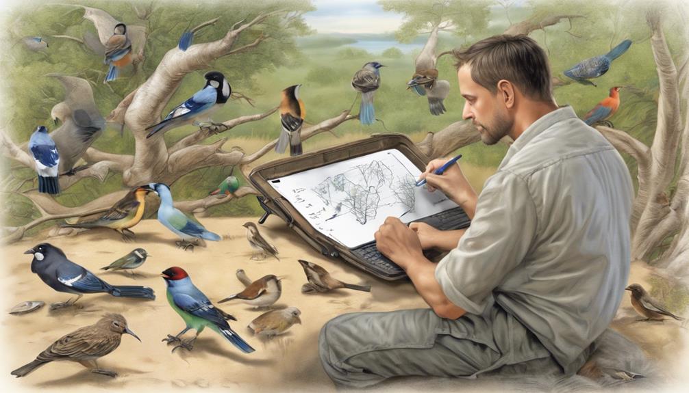 analyzing bird behavior patterns