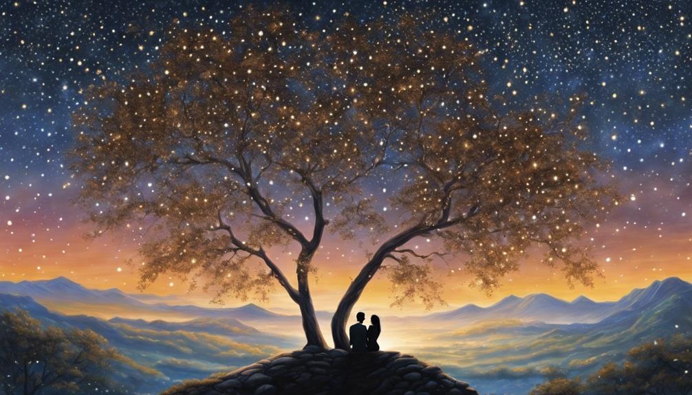 analyzing love through connections