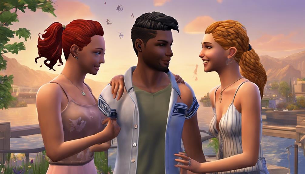 analyzing relationship dynamics in sims