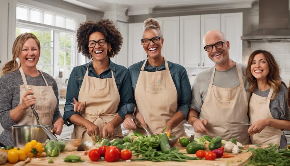 childfree cooking class party