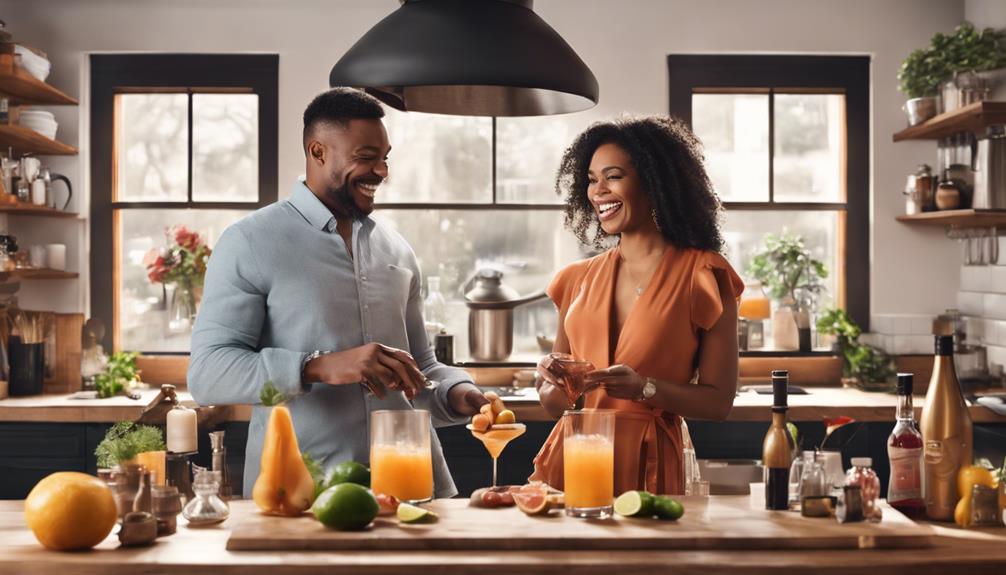 cocktail and meal pairings