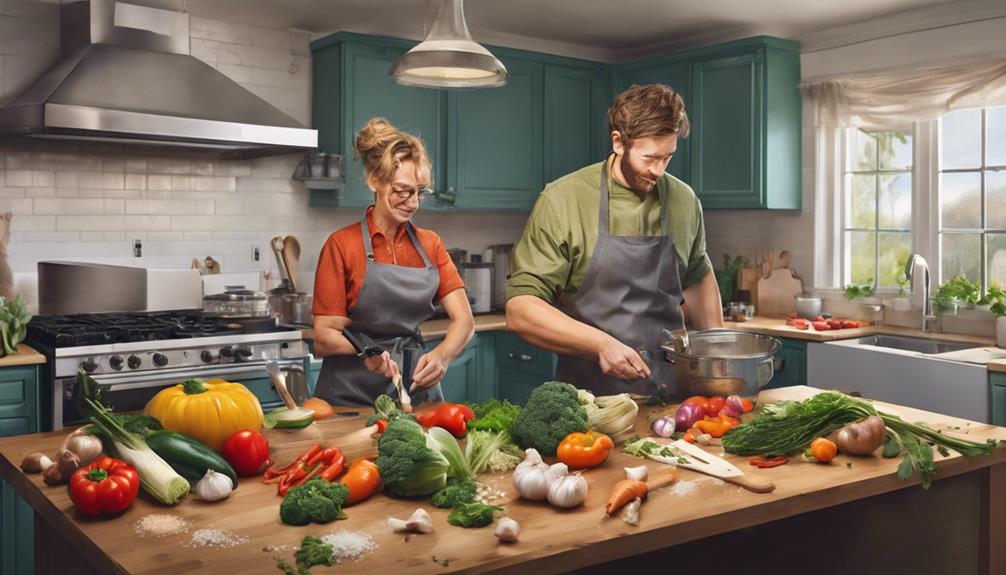 cooking with loved ones