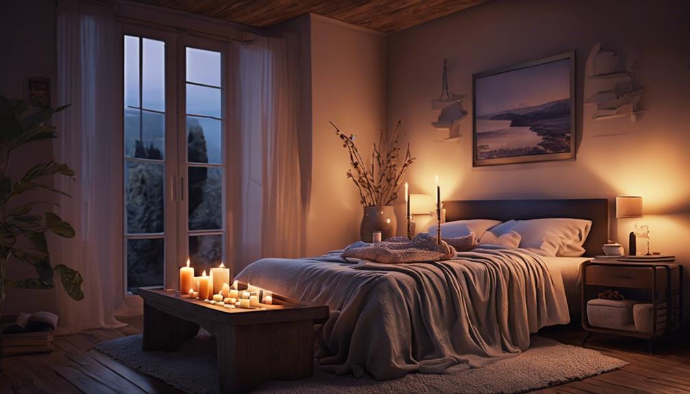 creating a peaceful atmosphere