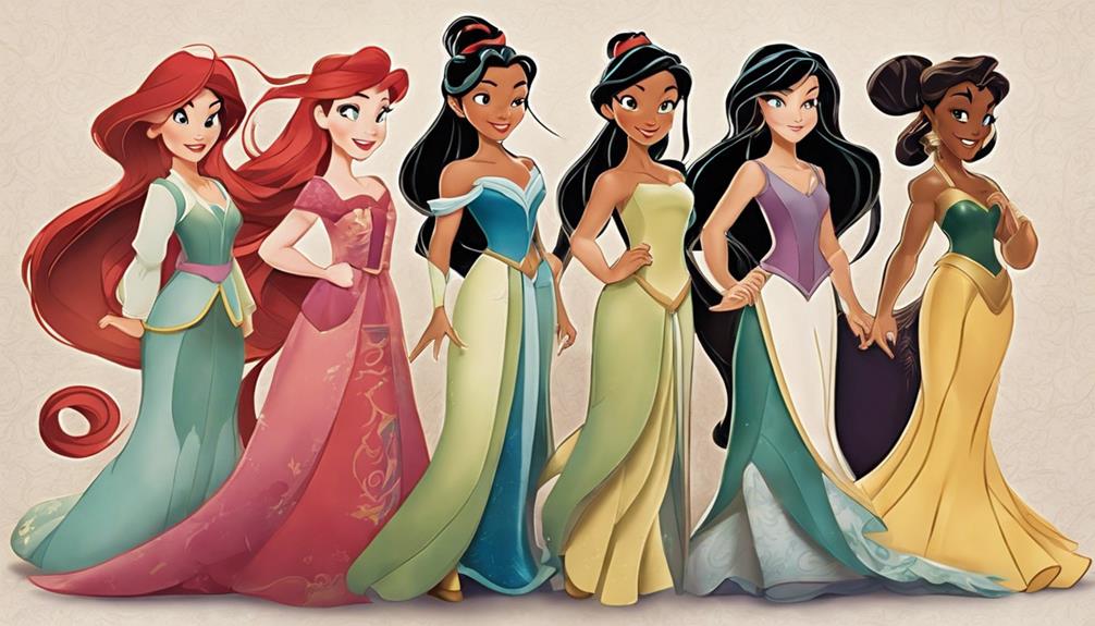 disney princesses match personalities