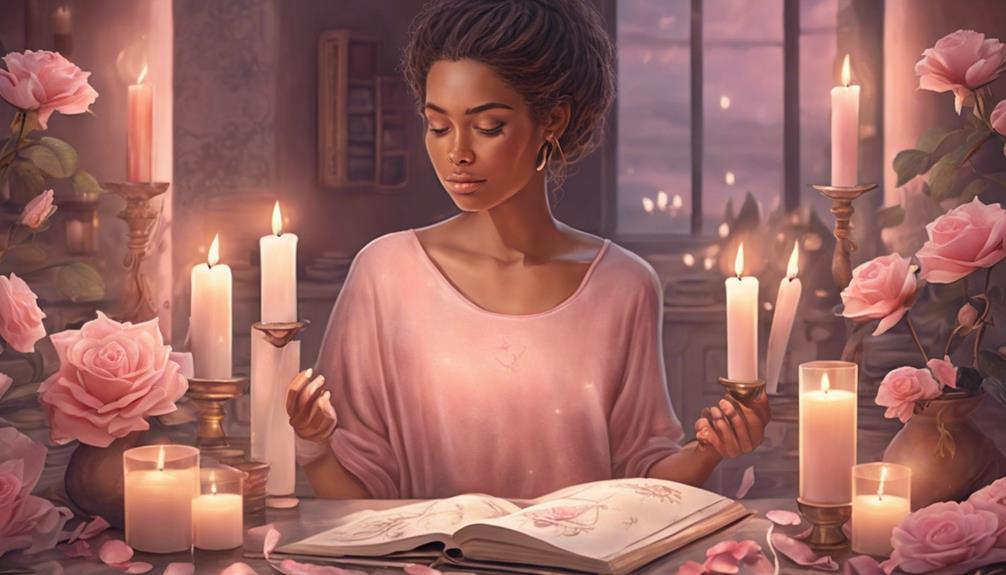 embracing rose quartz healing