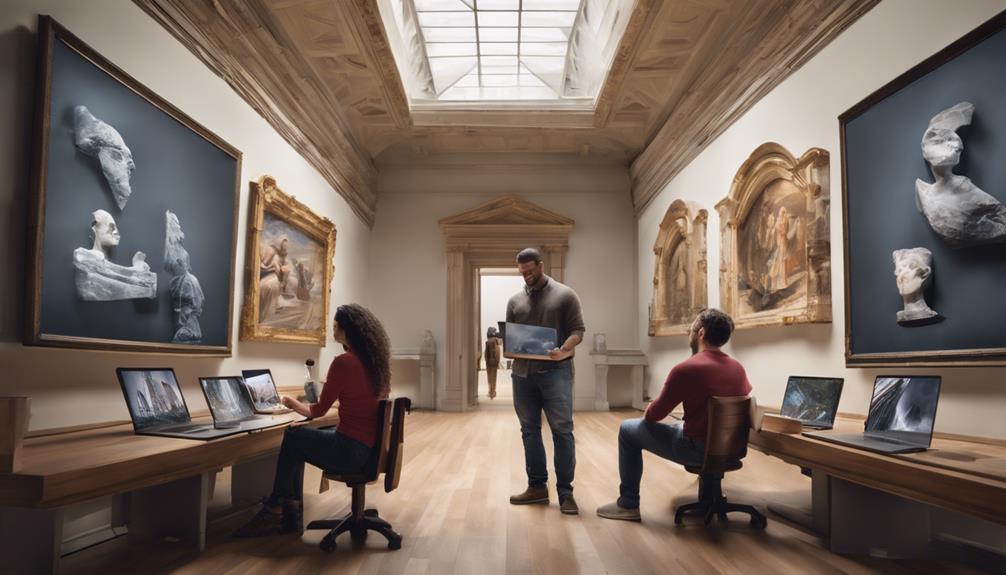 engaging online art experiences