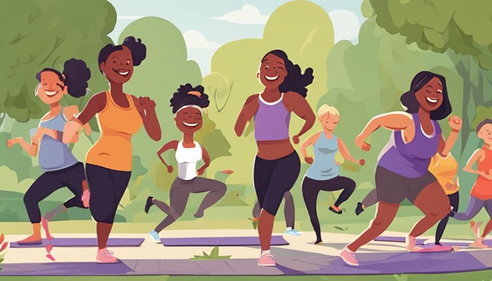 fitness challenge excitement high