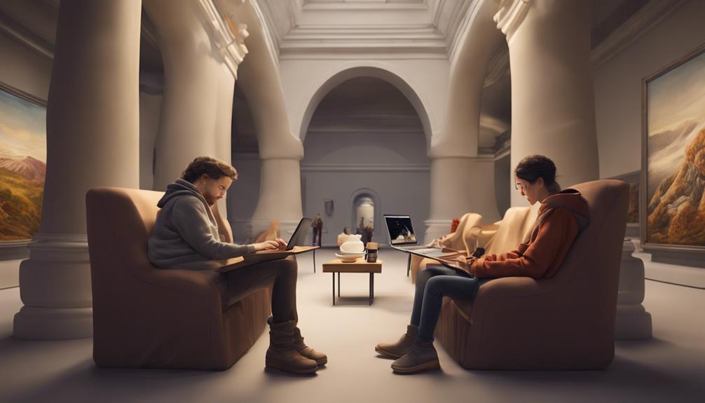 immersive online art experience