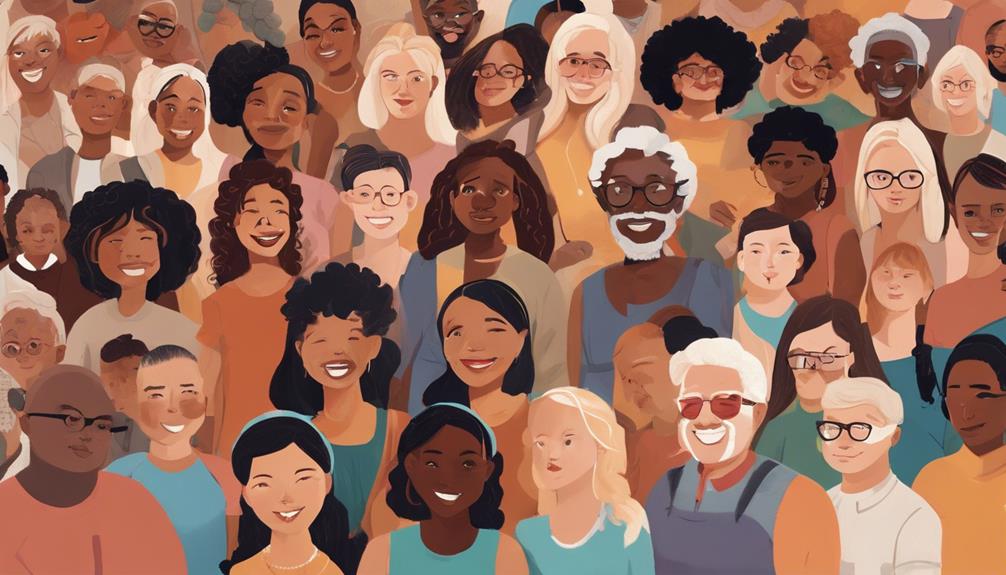 inclusive community with diversity