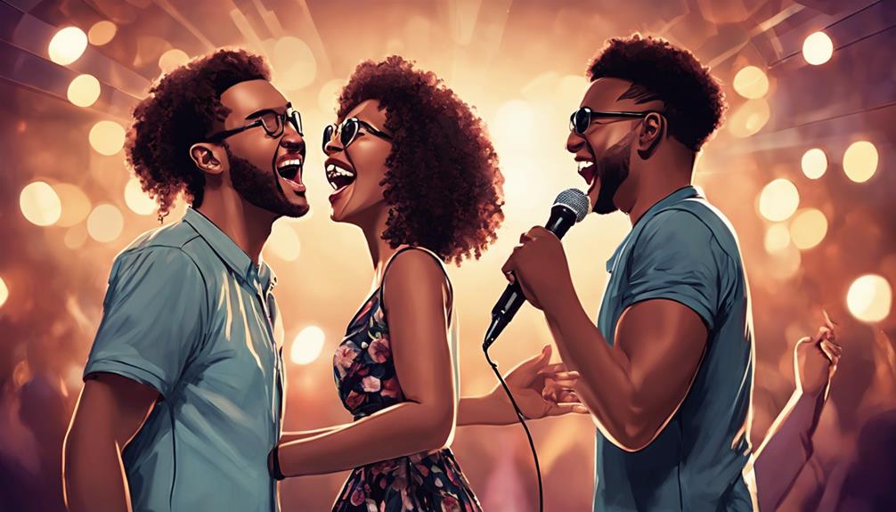 interactive online singing experience