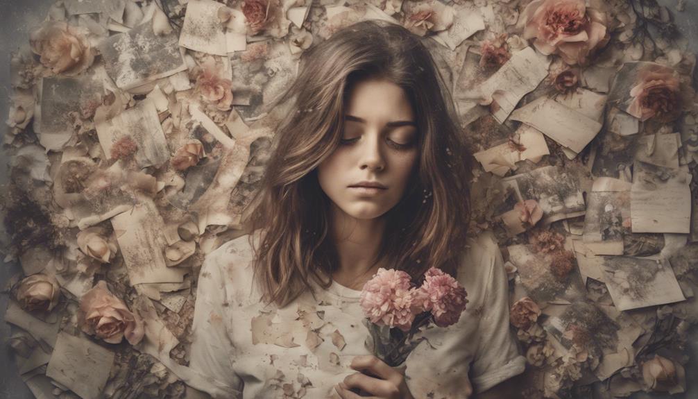 love lingers despite breakup