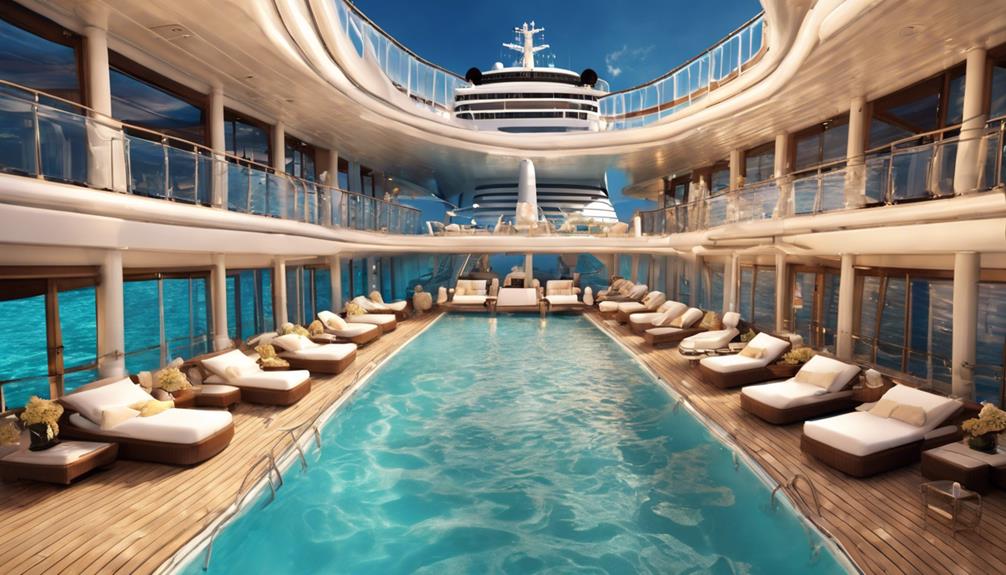 luxury cruise ship features