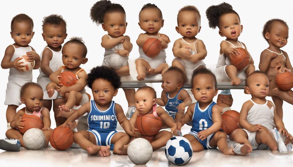 november babies show athleticism