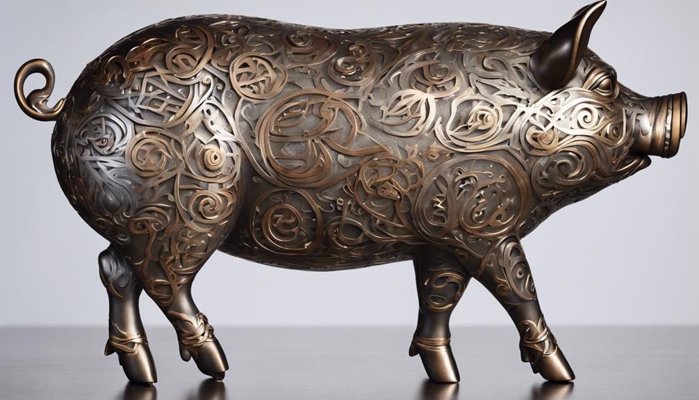 unique metal pig characteristics