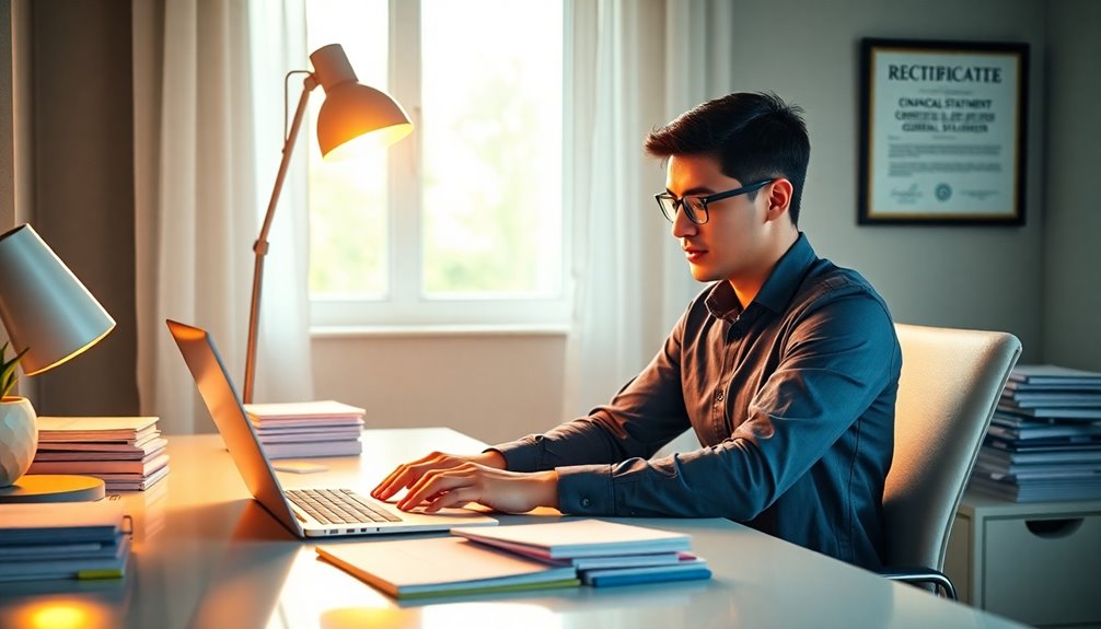 accounting career goals outlined