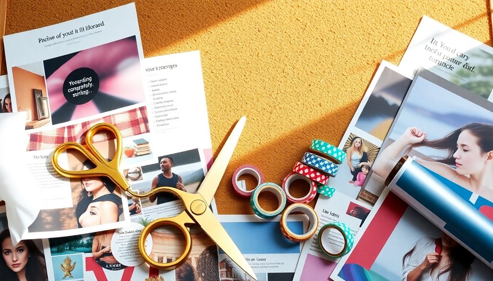 creative visualization materials needed