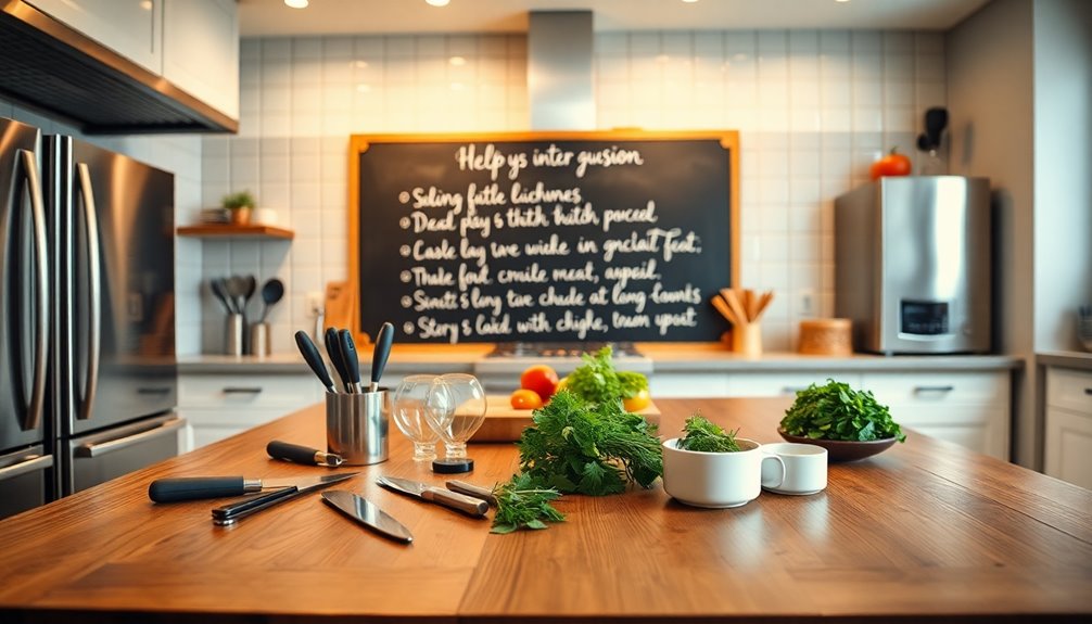 culinary skills evaluation test