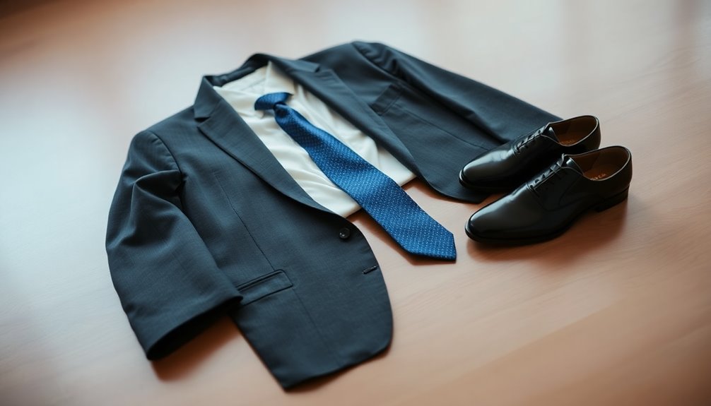 elegant tailored clothing choices