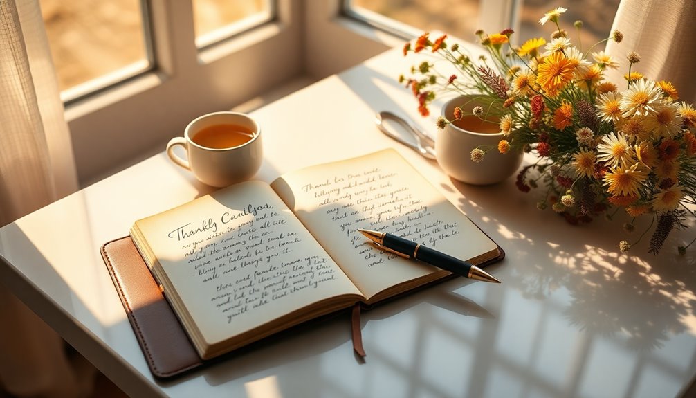 expressing thankfulness daily