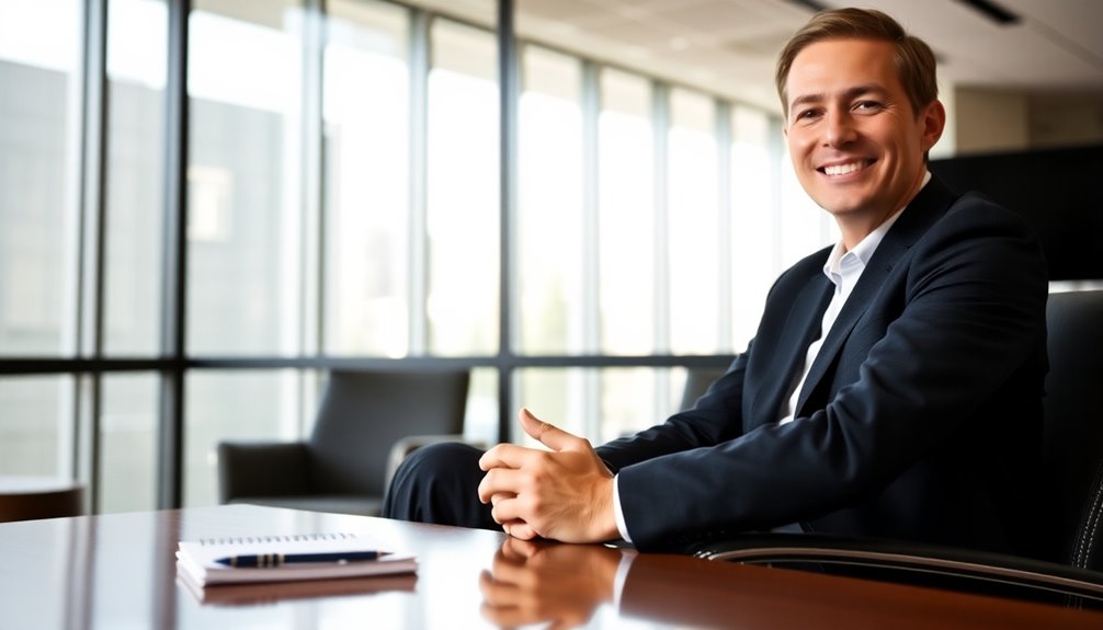 exude confident respectful demeanor