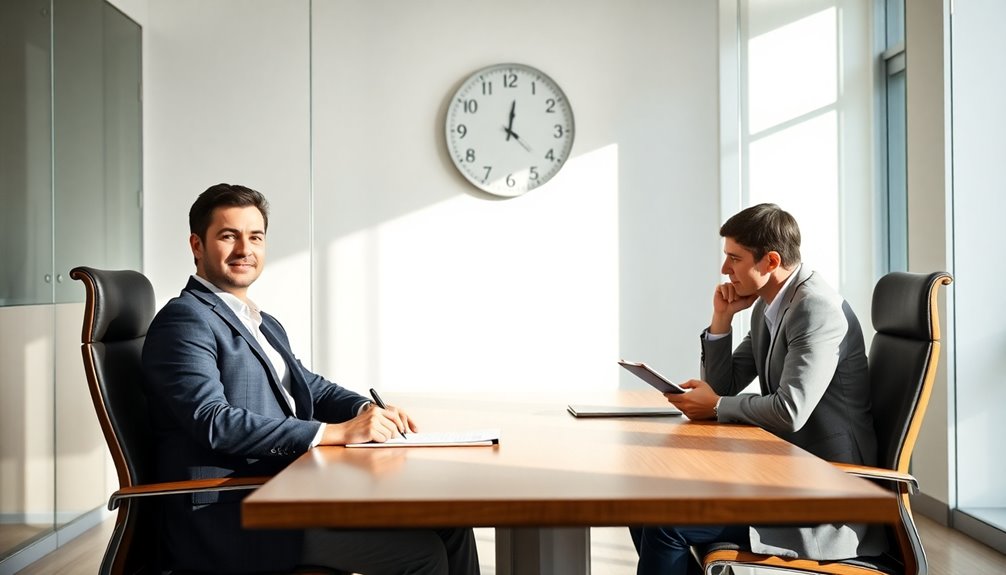 finalizing the interview process