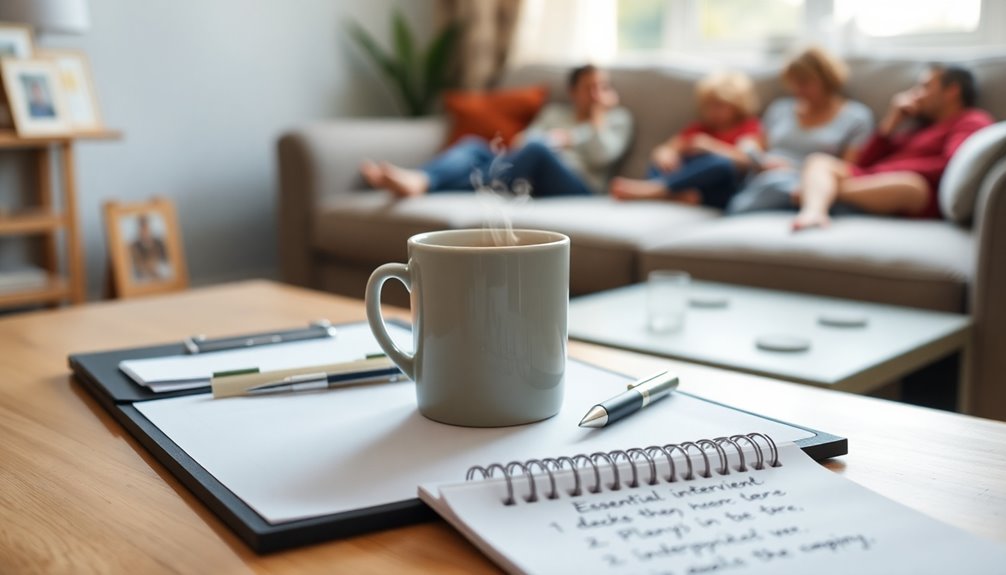 home visit readiness checklist