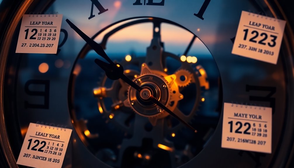 leap years affect calendar cycles