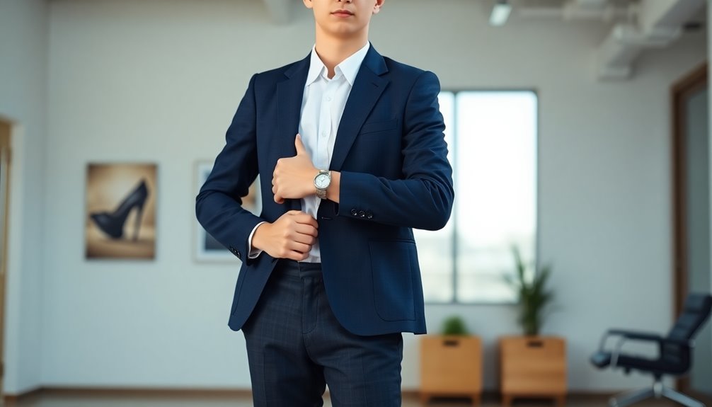professional attire enhances credibility