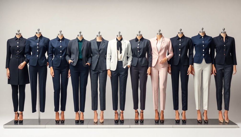 professional business clothing required