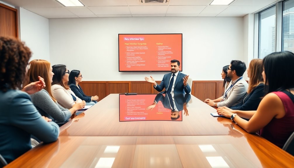 regularly practice mock interviews