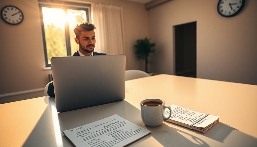 regularly practice mock interviews