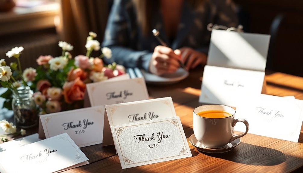 thank you recipients identification