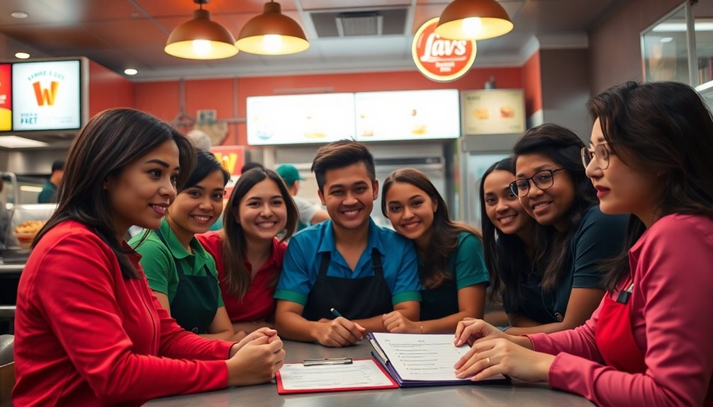 working together towards goals