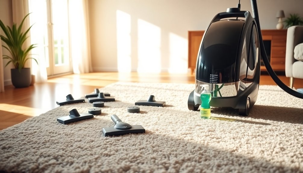selecting carpet cleaning equipment