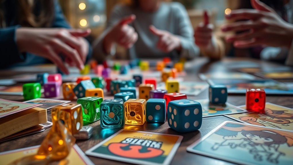 choose suitable personality dice games