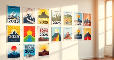 goal visualization poster collection