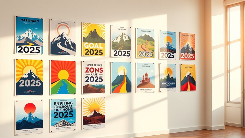 goal visualization poster collection