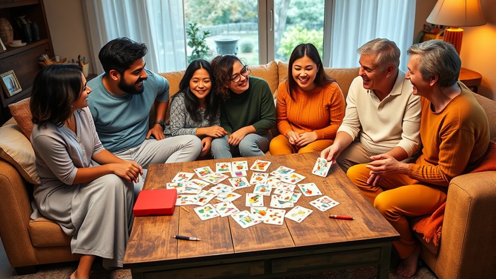 top family relationship card decks
