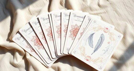 top self reflection card sets