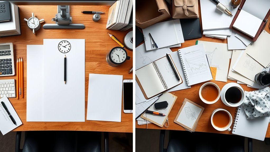 balancing order and spontaneity