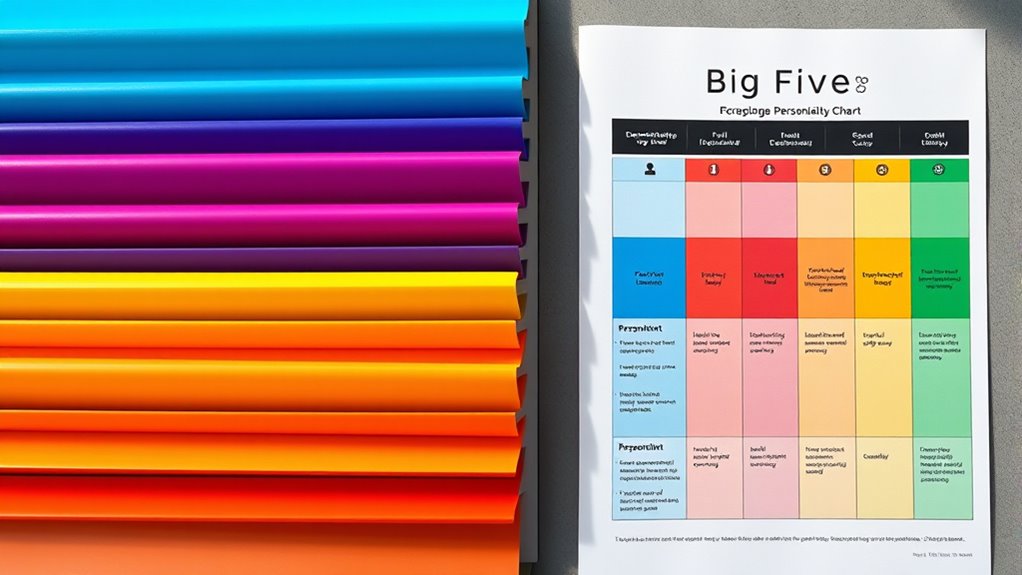 color test big five comparison