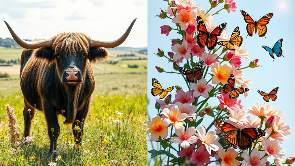 contrasting stable and varied