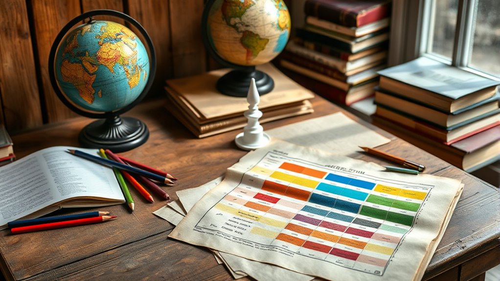 history of color assessments