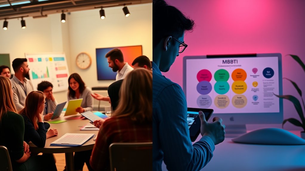 personality typing contrasts