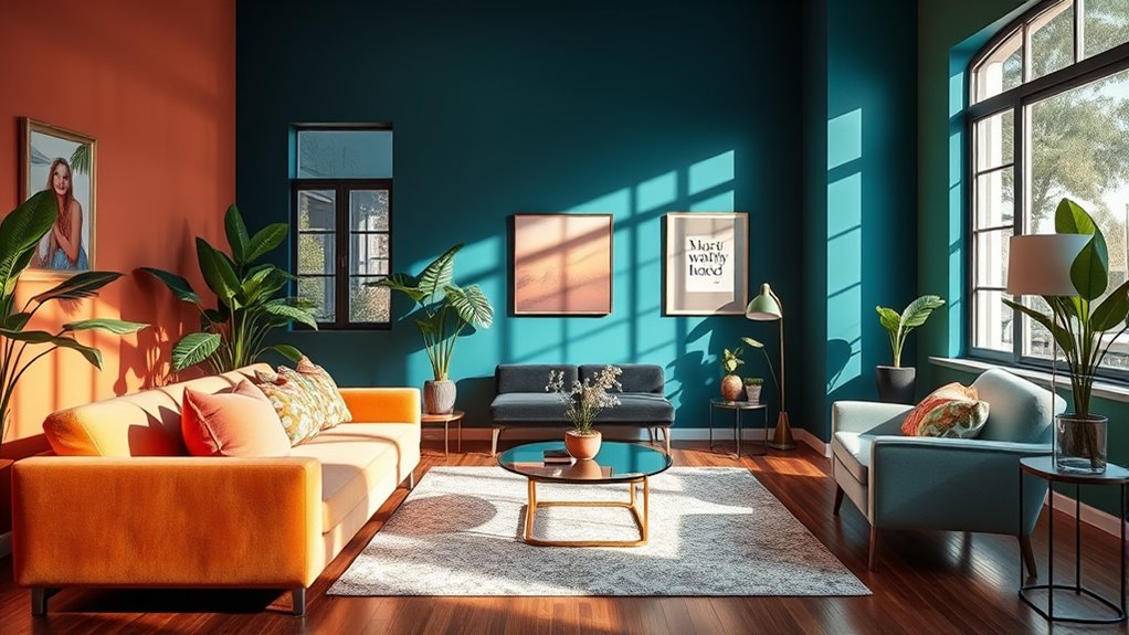 personalized color themed interiors