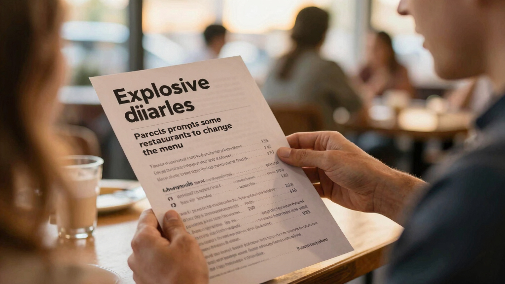 'Explosive diarrhea' parasite prompts some restaurants to change the menu