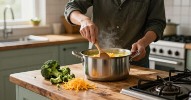 Broccoli Cheddar Soup Recipe